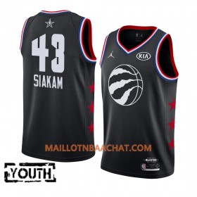 Maillot NBA Toronto Raptors Pascal Siakam 43 2019 All-Star Jordan Brand Noir Swingman - Enfant